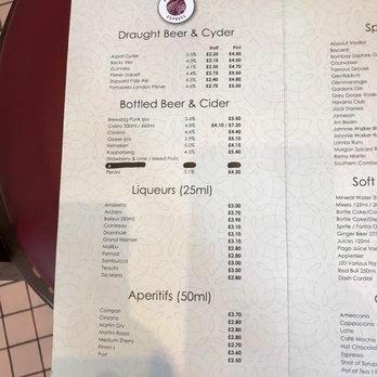 Poppadom Indian Kitchen  - Cider list - Indian Near Me - London, XGL