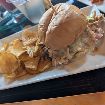 Forgotten 50 Distilling - Cuban sandwich, not a Cubano but inspired - Distilleries Near Me - Berlin, Maryland