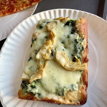 Pizza Veloce - Artichoke slice - Pizza Near Me - Astoria, New York Pizza Veloce - Artichoke slice - Pizza Near Me - Astoria, New York