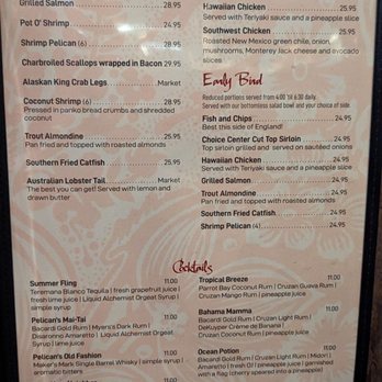 Pelican's West - Menu - Seafood Near Me - Albuquerque, New Mexico