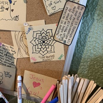 Tamp & Grind Coffee Shop - Loved reading the notes left by customers while waiting for my order - Coffee & Tea Near Me - Alexandria, Louisiana Tamp & Grind Coffee Shop - Loved reading the notes left by customers while waiting for my order - Coffee & Tea Near Me - Alexandria, Louisiana