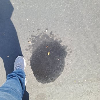 Firestone Complete Auto Care - Puddle after driving to work after service - Auto Repair Near Me - West Covina, California Firestone Complete Auto Care - Puddle after driving to work after service - Auto Repair Near Me - West Covina, California