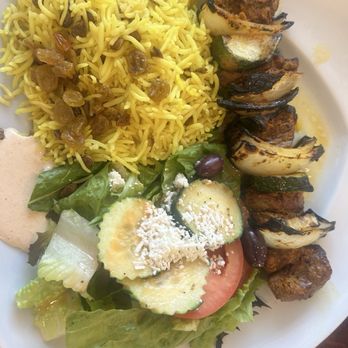 Pom & Olive - Filet mignon shish kebab - Mediterranean Near Me - Costa Mesa, California