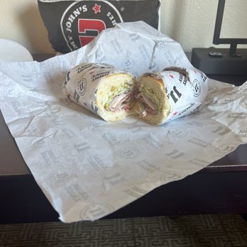 Jimmy John's - Number 9! With all the fixings! Cut in to 4ths! Great sandwich! Again thanks to the staff and the GM Michelle! - Sandwiches Near Me - Paw Paw, Michigan Jimmy John's - Number 9! With all the fixings! Cut in to 4ths! Great sandwich! Again thanks to the staff and the GM Michelle! - Sandwiches Near Me - Paw Paw, Michigan