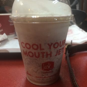 Jack in the Box - Oreo regular milk shake! Can really taste the Oreos! - Fast Food Near Me - Turlock, California Jack in the Box - Oreo regular milk shake! Can really taste the Oreos! - Fast Food Near Me - Turlock, California