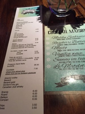 Menu photo 5 Canal Lounge Montreal, QC Menu photo 5 Canal Lounge Montreal, QC