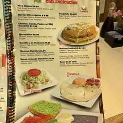 Early Bird - Breakfast Menu
