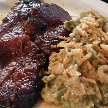 Purdy's Stony Hill Hall - Porksteak special with green bean casserole. - American Near Me - Owensville, Missouri Purdy's Stony Hill Hall - Porksteak special with green bean casserole. - American Near Me - Owensville, Missouri
