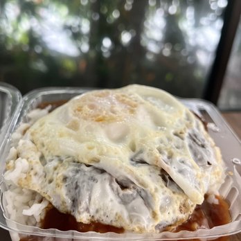 Cafe 100 - The original Loco Moco with Eggs Over Easy. Origins go back to post-WWII, Hilo, Hawaii! - Hawaiian Near Me - Hilo, Hawaii