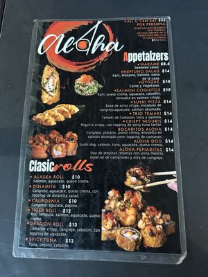 Menu photo 1 Aloha On the Road Sushi Medley, FL Menu photo 1 Aloha On the Road Sushi Medley, FL