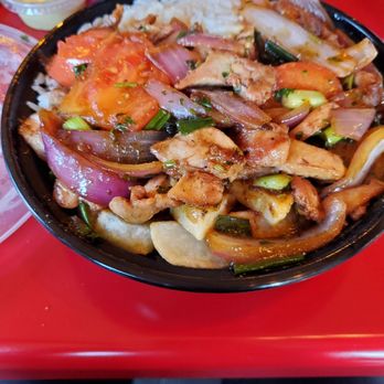 Poyoteca - Chicken bowl with rice, potatoes and veggies - Peruvian Near Me - Baltimore, Maryland Poyoteca - Chicken bowl with rice, potatoes and veggies - Peruvian Near Me - Baltimore, Maryland