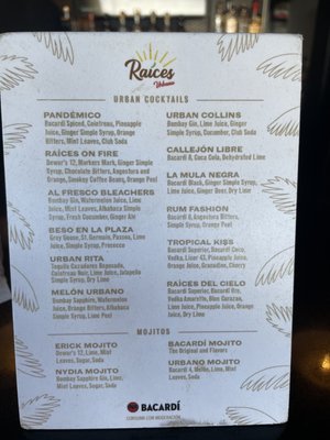 Menu photo 7 Raices Urbano San Juan, PR Menu photo 7 Raices Urbano San Juan, PR