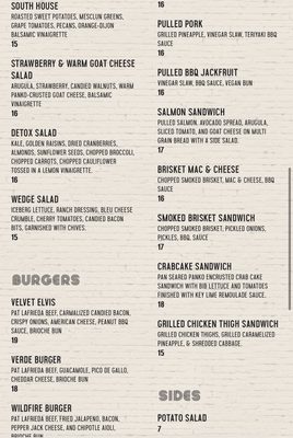 Menu photo 2 South House Jersey City, NJ Menu photo 2 South House Jersey City, NJ