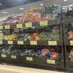 Behind the counter vegetables Behind the counter vegetables