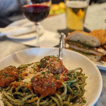 Nick's Restaurant and Bar - Pesto pasta with meatballs - Bars Near Me - Fort Collins, Colorado Nick's Restaurant and Bar - Pesto pasta with meatballs - Bars Near Me - Fort Collins, Colorado