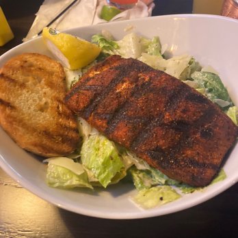 Atlantic Grill - Salmon Caesar's salad - Bars Near Me - Atlanta, Georgia