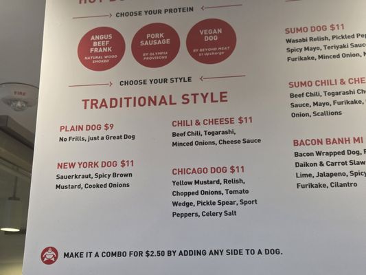 Menu photo 2 Sumo Dog Anaheim, CA