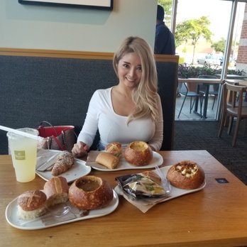 Panera Bread - Bread bowls, pastry and lemonade. - Sandwiches Near Me - Bailey's Crossroads, Virginia Panera Bread - Bread bowls, pastry and lemonade. - Sandwiches Near Me - Bailey's Crossroads, Virginia