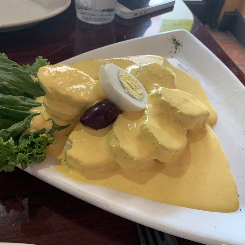 Brazas Chicken - papa la huancaina (appetizer) - Latin American Near Me - Orlando, Florida