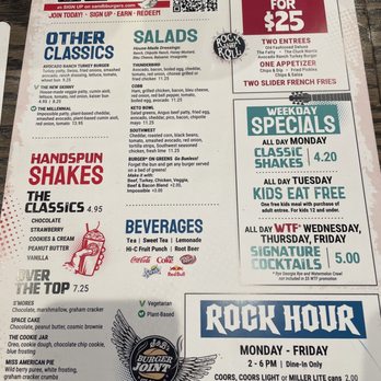 S&B's Burger Joint - 2 for $25, weekday specials, WTF-good drinks, great price! - Burgers Near Me - Edmond, Oklahoma S&B's Burger Joint - 2 for $25, weekday specials, WTF-good drinks, great price! - Burgers Near Me - Edmond, Oklahoma