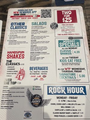 Menu photo 1 S&B's Burger Joint Edmond, OK Menu photo 1 S&B's Burger Joint Edmond, OK