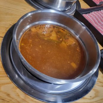 Shabu Lin - Korean Army Stew broth - Hot Pot Near Me - Arcadia, California
