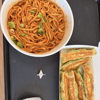 Bafang Dumpling - Signature noodle and veggie potsticker combo - Noodles Near Me - Los Angeles, California Bafang Dumpling - Signature noodle and veggie potsticker combo - Noodles Near Me - Los Angeles, California