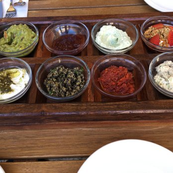 Popular - Some of the TLV Breakfast accoutrements - Mediterranean Near Me - Encino , California