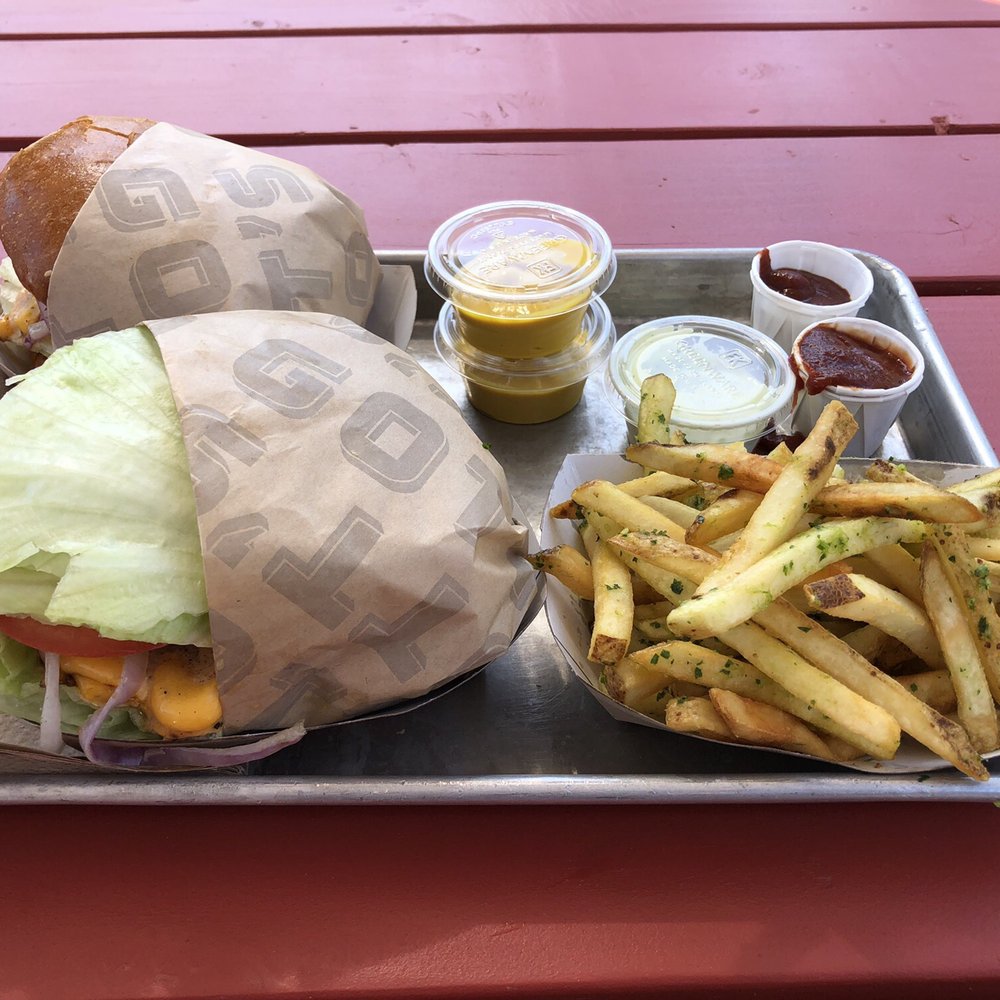 Gott's St. Helena - Garlic Fries. Excellent - Burgers Near Me - Saint Helena, California Gott's St. Helena - Garlic Fries. Excellent - Burgers Near Me - Saint Helena, California