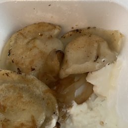 Potato & cheese pierogis