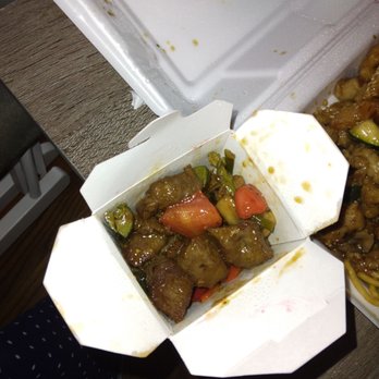 Panda Express - main. ANGUS BEEF and mushrooms.  yummm! - Chinese Near Me - Lawton, Oklahoma