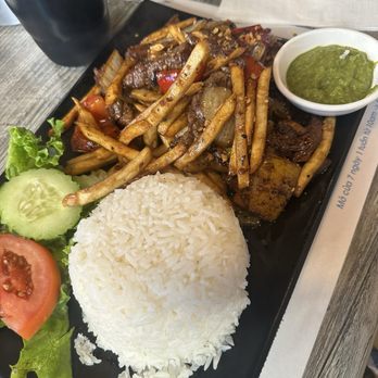 Ha Noi Corner - Com bo luc lac with fries - Vietnamese Near Me - Garden Grove, California