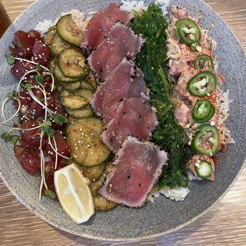 Pacific Catch - Ahi Chirashi Trio Bowl - Seafood Near Me - Tustin, California Pacific Catch - Ahi Chirashi Trio Bowl - Seafood Near Me - Tustin, California