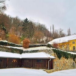 Volkskundemuseum - Bereich zwischen Antoniuskirche und Schlossberg mit Gartenanlagen