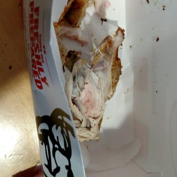 KFC - The chicken breast IS NOT FULLY COOKED...YES I AM YELLING! Disgusting! - Fast Food Near Me - Sacramento, California KFC - The chicken breast IS NOT FULLY COOKED...YES I AM YELLING! Disgusting! - Fast Food Near Me - Sacramento, California