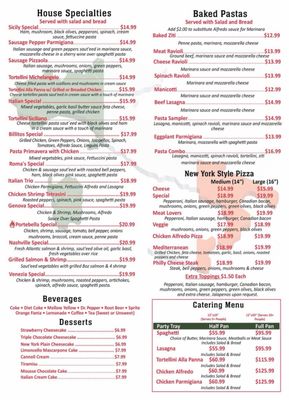 Menu photo 3 Roma Italian Restaurant Nashville, AR