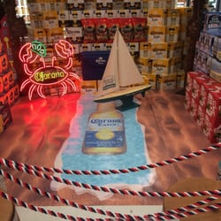 Crosbys Marketplace - The Crosby's corona beach, so cool!! And they are raffling off the corona sign!