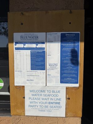 Menu photo 2 Blue Water San Diego, CA Menu photo 2 Blue Water San Diego, CA