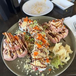 OSHA roll and Crunching Tuna Roll OSHA roll and Crunching Tuna Roll