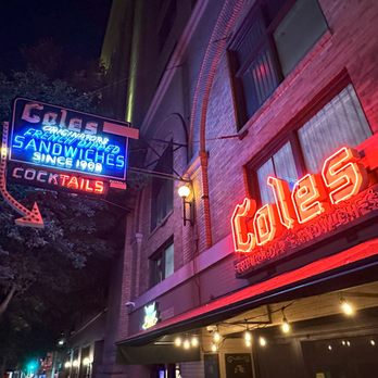 Cole's French Dip - exterior neon - Bars Near Me - Los Angeles, California Cole's French Dip - exterior neon - Bars Near Me - Los Angeles, California
