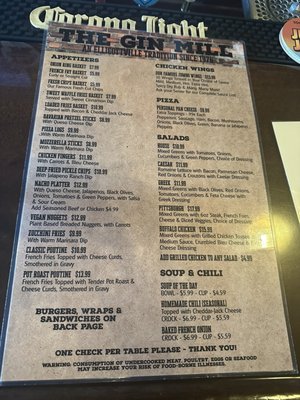 Menu photo 3 The Gin Mill Ellicottville, NY Menu photo 3 The Gin Mill Ellicottville, NY