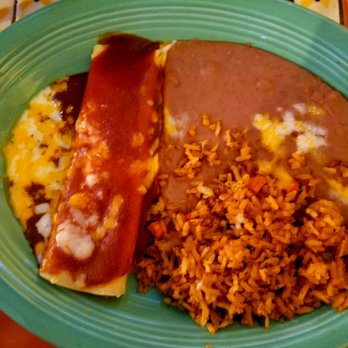 El Encanto - Cheese Enchilada, light portion option - Mexican Near Me - Cave Creek, Arizona