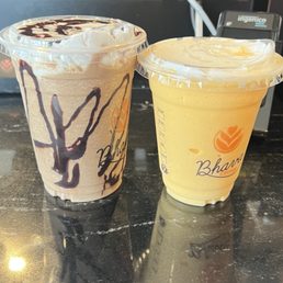 Java chip and orange creamsicle