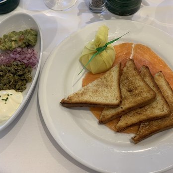 Le Bilboquet - Smoked salmon plate - French Near Me - Denver, Colorado