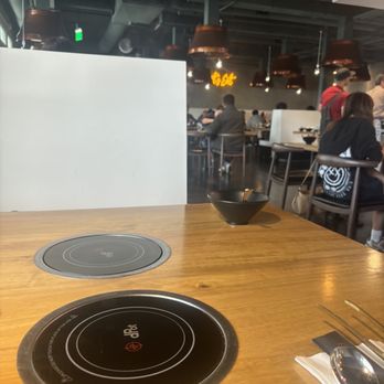 dPot Unlimited - Inside the restaurant. - Hot Pot Near Me - Irvine, California