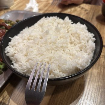KPB Asian Bistro - 2 sides of steamed rice - Asian Fusion Near Me - Tustin, California