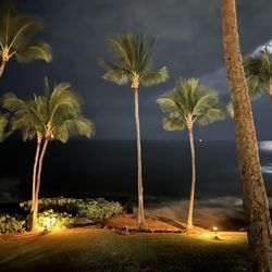 Aston Kona by the Sea - Night view from room