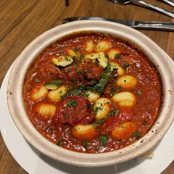 Seasons 52 - Brick-Oven Vegetable Gnocchi - Wine Bars Near Me - Hanover, New Jersey Seasons 52 - Brick-Oven Vegetable Gnocchi - Wine Bars Near Me - Hanover, New Jersey