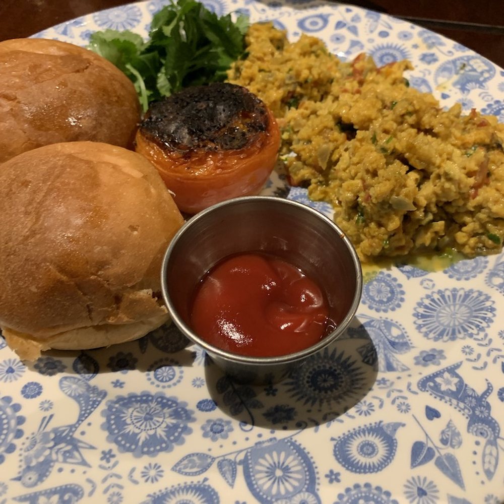 Dishoom - Scrambled egg Akuri - Indian Near Me - Edinburgh, EDH Dishoom - Scrambled egg Akuri - Indian Near Me - Edinburgh, EDH