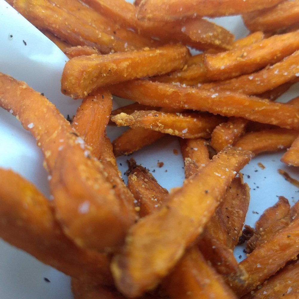 Pub Republic - Perfectly cooked sweet potato fries. A fry unicorn. And we don't usually like fries here. So yay - Gastropubs Near Me - Petaluma, California Pub Republic - Perfectly cooked sweet potato fries. A fry unicorn. And we don't usually like fries here. So yay - Gastropubs Near Me - Petaluma, California